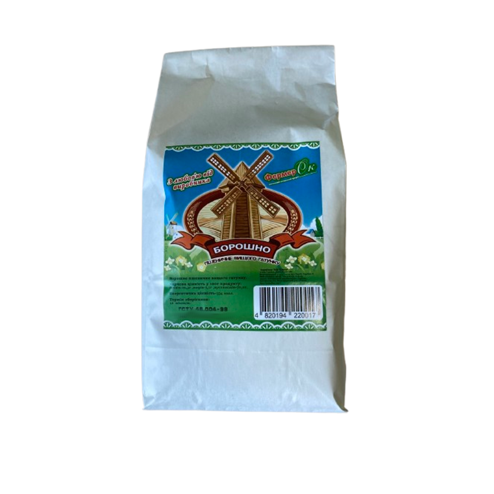 Борошно пшеничне вищий сорт ТМ ФермерОк 10кг